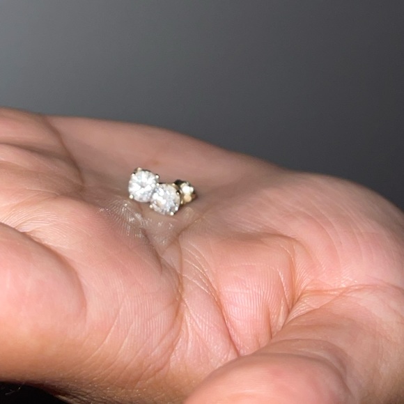 Jewelry - Diamond earrings, I believe these are .08 carats.